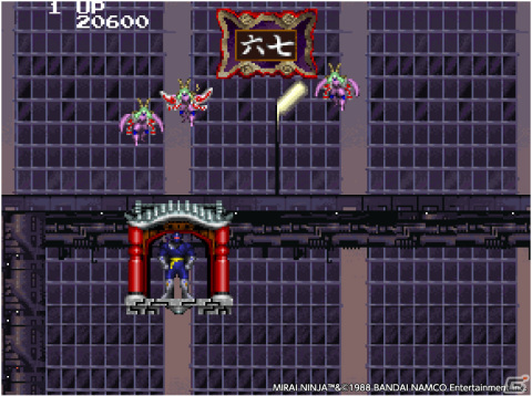 1988年に発売されたアクションゲーム「未来忍者」が「アーケードアーカイブス」に登場！12月16日に配信の画像3