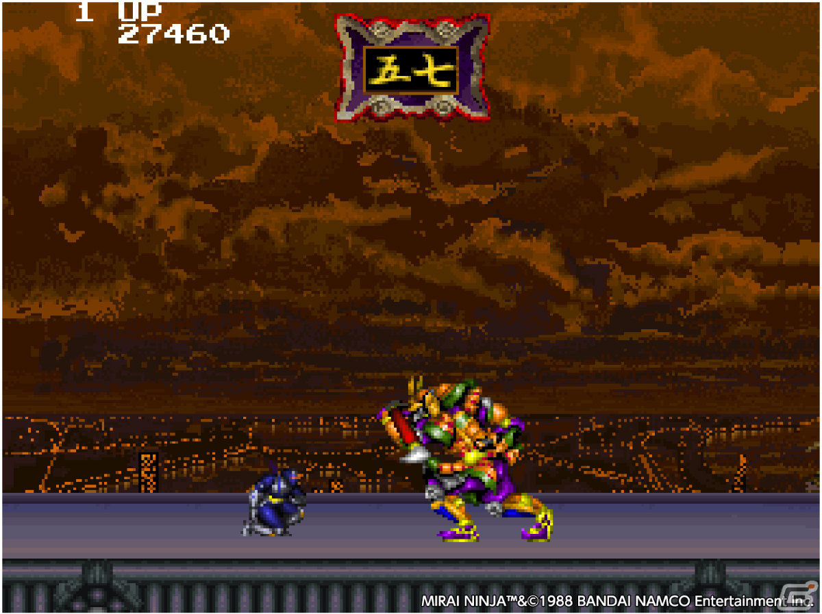1988年に発売されたアクションゲーム「未来忍者」が「アーケードアーカイブス」に登場！12月16日に配信の画像4