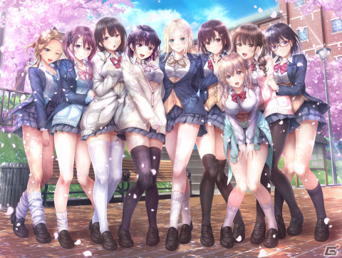 「アイキス3 cute」櫻川めぐさんとVTuberグループ・せーふく部による主題歌「Blooming Kiss!」が公開！の画像1