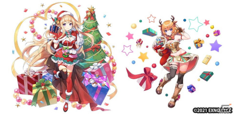 「神殺しのアリア」にて初のクリスマスイベントが開催！セシリアらのクリスマス衣装が登場の画像2