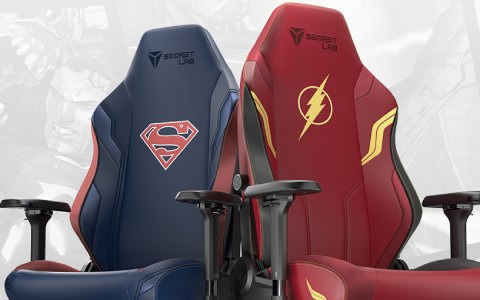 SecretlabのゲーミングチェアラインナップにDCのスーパーマンとフラッシュが登場！