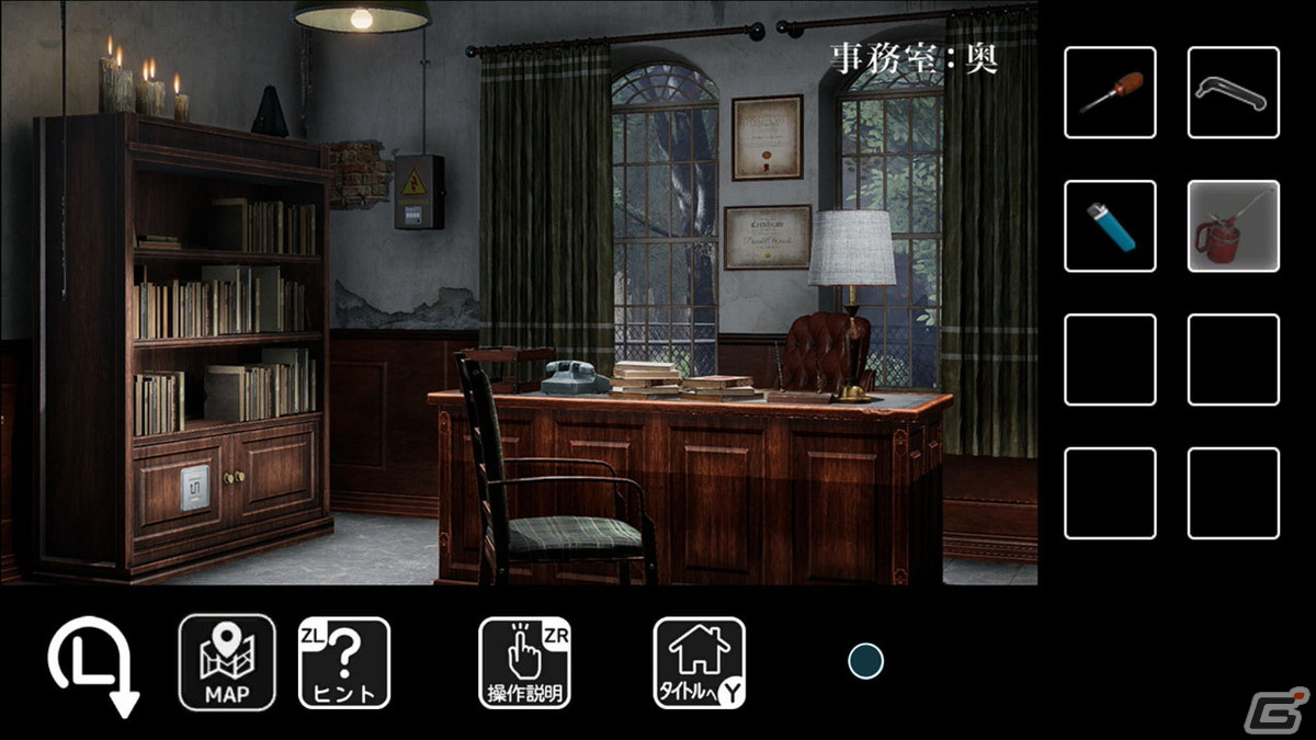 謎解きアドベンチャーゲーム「病棟からの脱出」が12月23日よりSwitchで配信！病棟を探索し秘密や謎を解き明かそうの画像5