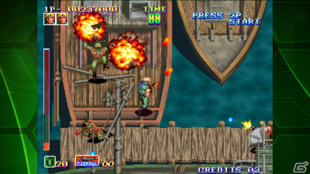 iOS/Android版「ショックトルーパーズ アケアカNEOGEO」が配信！1997年にSNKから発売されたミリタリーアクションの画像4