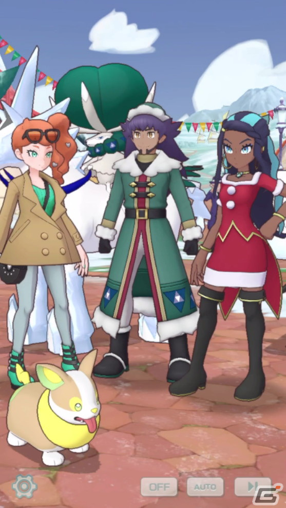「ポケモンマスターズ EX」でクリスマスイベントが開催！冬衣装の「ダンデ」と「ルリナ」が新たに登場の画像3