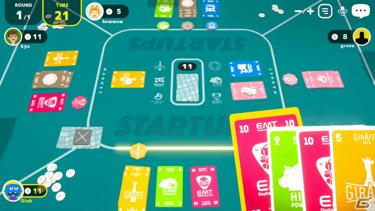 Switch「レッツプレイ！オインクゲームズ」が発売！「海底探険」などのボードゲームをオンラインやオフラインで楽しもうの画像4