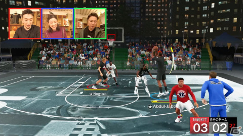 「NBA 2K22」田渡選手らが出演する動画企画第2弾の後編が公開!「有吉ぃぃeeeee!」ではバスケドリームチームが田中将大さんと激突の画像4