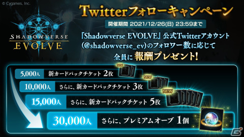 「Shadowverse」のリアルカードゲーム「Shadowverse EVOLVE」2022年発売決定！企画始動記念のTwitterキャンペーンもの画像3