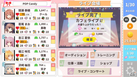 放置系アイドル育成シミュレーション「アイドリングアイドル」がSteamで2022年春に配信！プレイヤーだけのアイドルユニットを育成しようの画像5