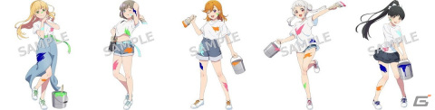 「ラブライブ！スーパースター!!」の新規描き下ろしイラスト「ペインタースタイル」を使用したオリジナルグッズが登場！の画像1