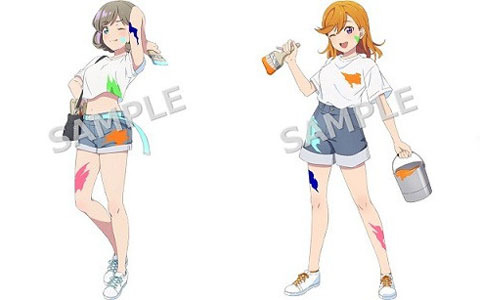 ラブライブ！スーパースター!!」の新規描き下ろしイラスト「ペインター