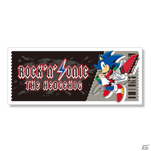「ROCK 'N' SONIC THE HEDGEHOG」の描き下ろしアートワークを使用したグッズ5種の予約受付が開始！の画像5