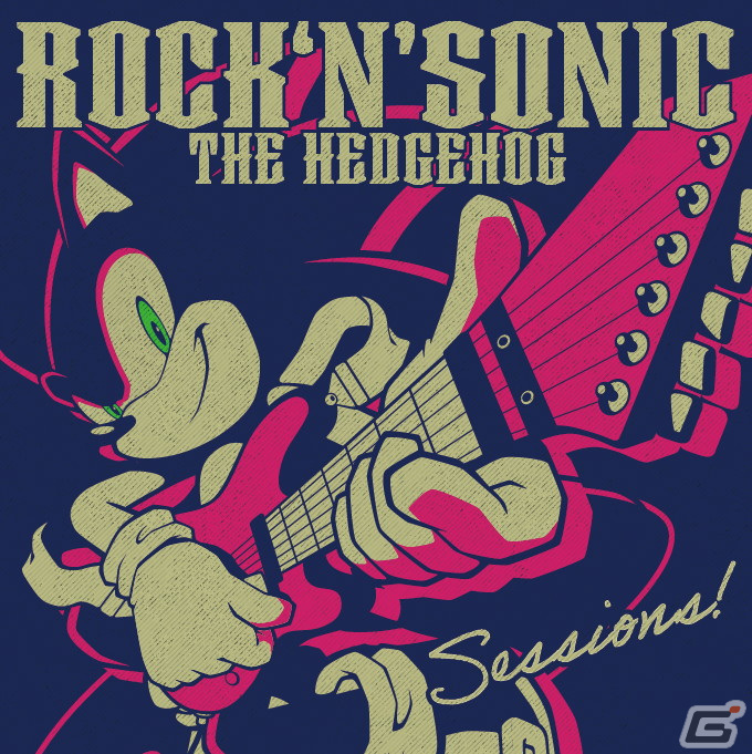 「ROCK 'N' SONIC THE HEDGEHOG」の描き下ろしアートワークを使用したグッズ5種の予約受付が開始！の画像8