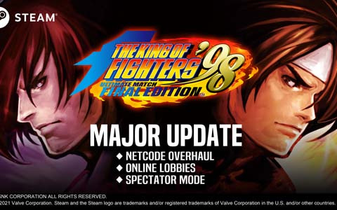 Steam「KOF '98 UM FINAL EDITION」にてオンライン対戦環境を強化する大型アップデートが実施！