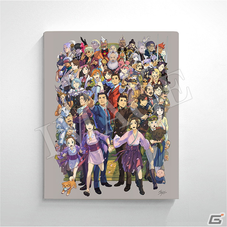 歴代キャラクターが大集結する「逆転裁判」シリーズの20周年記念イラストが解禁！の画像3