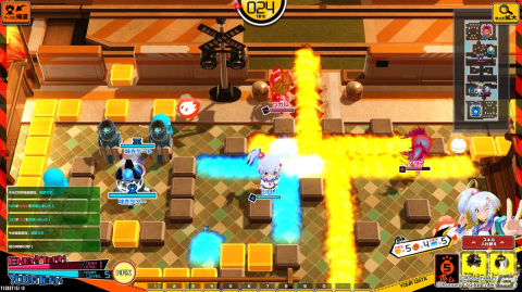 「ボンバーガール」が自宅のPCで遊べるコナステ版が配信開始！キャラやパーツなどの一部はアーケード版と連動の画像2