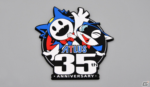 アトラス35周年記念グッズの第2弾が発売！ラバーコースターやフェイスタオルなど5商品が新たに登場の画像2