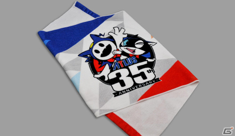 アトラス35周年記念グッズの第2弾が発売！ラバーコースターやフェイスタオルなど5商品が新たに登場の画像4