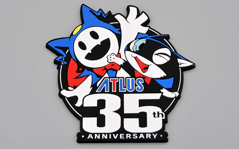 アトラス35周年記念グッズの第2弾が発売！ラバーコースターやフェイスタオルなど5商品が新たに登場