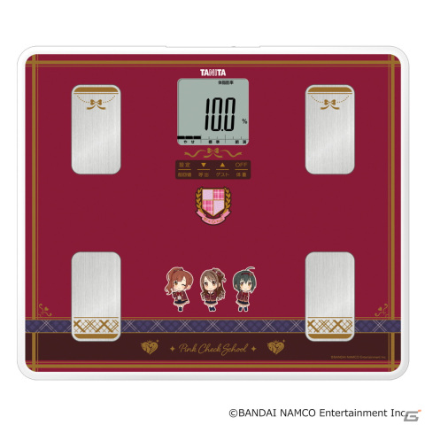 アイドルが音声で健康づくりを応援！「アイドルマスター シンデレラガールズ」の音声体組成計がタニタコラボで発売！の画像1
