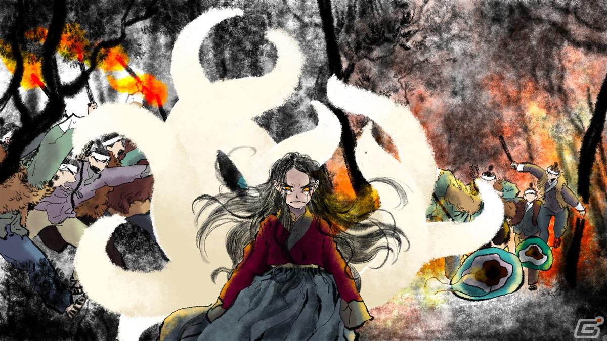 水墨画に吸い込まれた少女の物語を描くパズルゲーム「リン、パズルに描かれた少女の物語」がSwitch向けに配信開始！の画像18