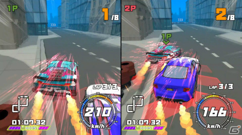 Switch「DRIVE DRIFT X」が配信！4WDマシンや戦車など多種多様なマシンを収録した超高速レースゲームの画像7