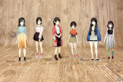 「こちら、母なる星より」好みの女の子をペアで飾れるアクリルフィギュアなど新グッズ4種が発売！の画像1