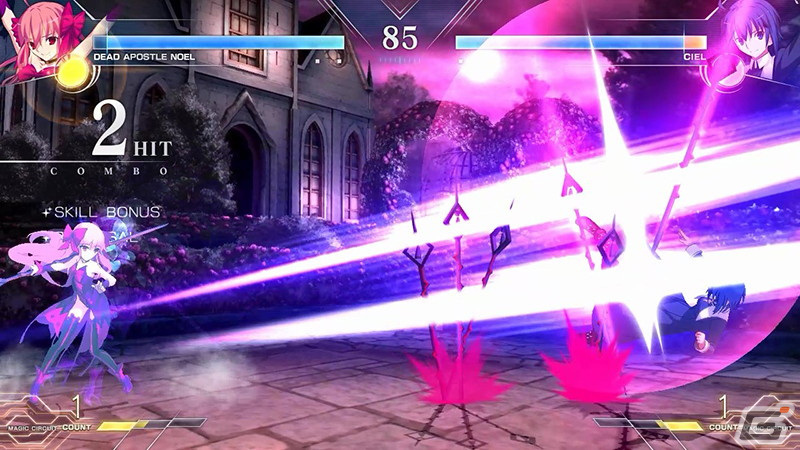 「MELTY BLOOD: TYPE LUMINA」死徒ノエルとシエルが対戦するゲームプレイ動画が公開！の画像2
