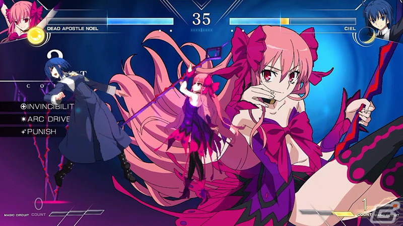 「MELTY BLOOD: TYPE LUMINA」死徒ノエルとシエルが対戦するゲームプレイ動画が公開！の画像3