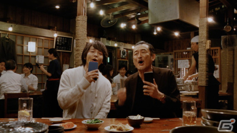 「ウマ娘 プリティーダービー」吉田鋼太郎さんと中村倫也さんが居酒屋で熱唱するTVCMが放送開始！の画像5