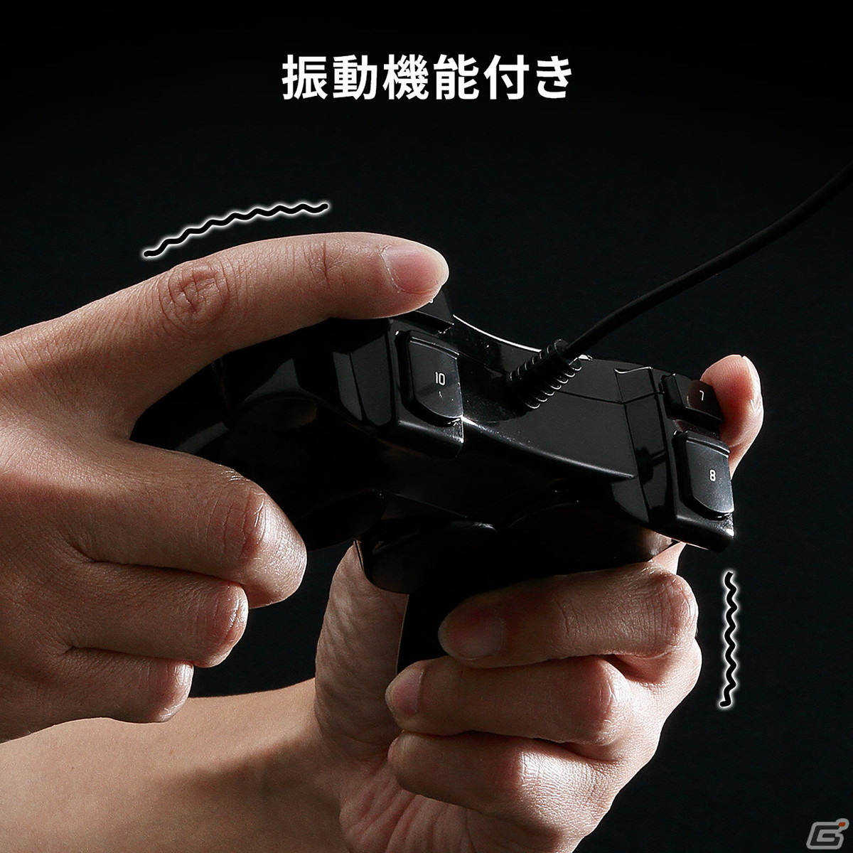 16ボタンすべてに連射機能が設定できるPC向けUSBゲームパッドに新色マットブラックが登場！の画像9