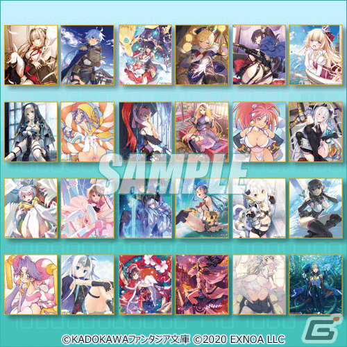 「ファンタジア・リビルド」のオンラインくじが2022年1月6日より販売！夜刀神十香やリナ=インバースのB1タペストリーなどが登場の画像15