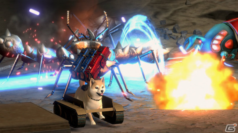 PS4/Switch版「メタルドッグス」シリーズ伝統の“犬”装備「ポチタンク」を紹介！店舗特典も公開の画像4