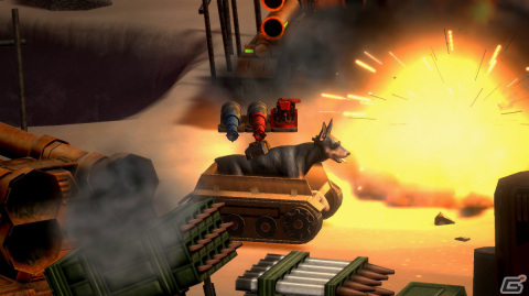 PS4/Switch版「メタルドッグス」シリーズ伝統の“犬”装備「ポチタンク」を紹介！店舗特典も公開の画像5
