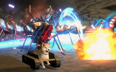 PS4/Switch版「メタルドッグス」シリーズ伝統の“犬”装備「ポチタンク」を紹介！店舗特典も公開