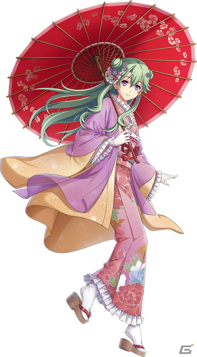 「英雄伝説暁の軌跡」にミュゼ・イーグレットが晴着姿になって登場！★5キャラクター1体確定無料ガチャも配信の画像1