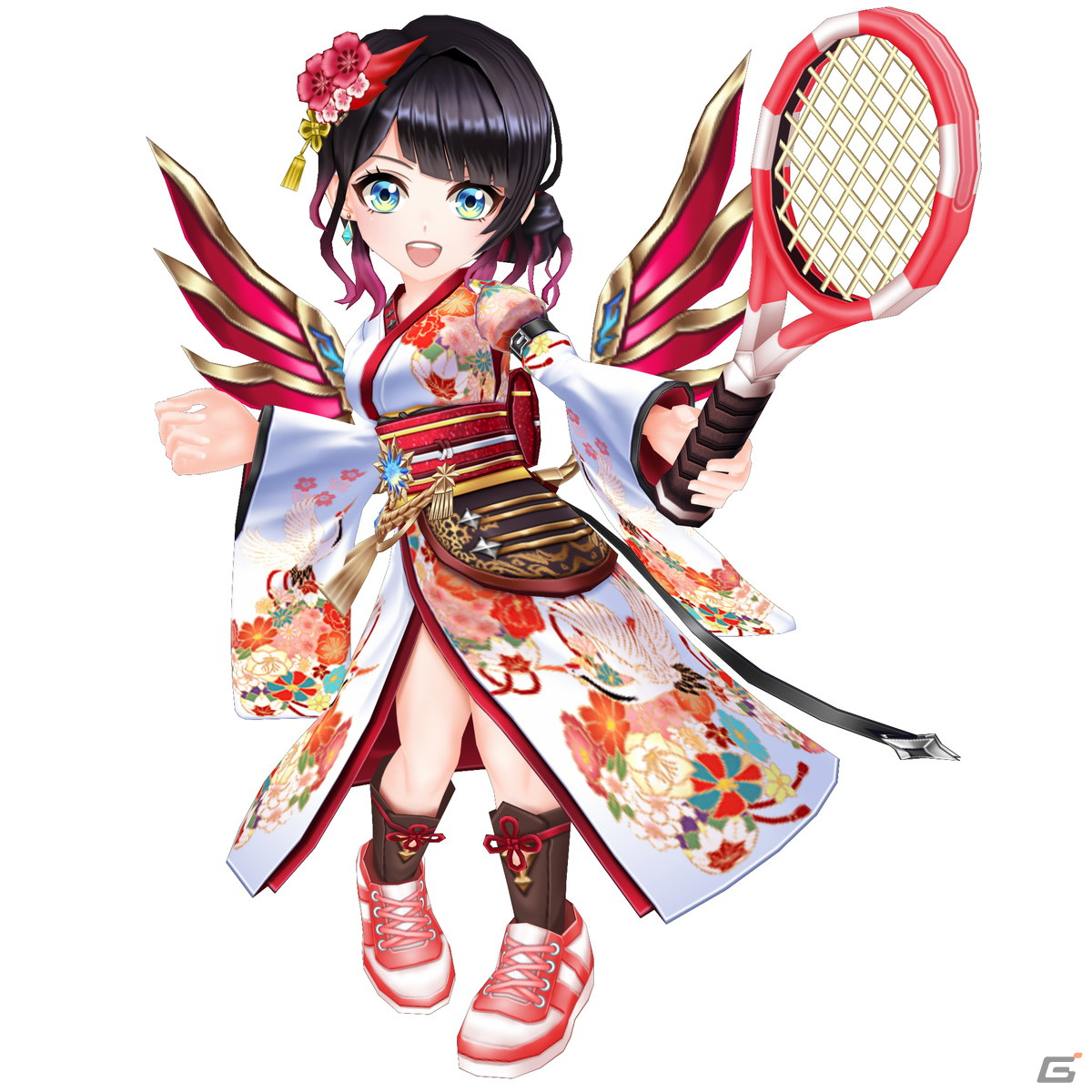 「白猫テニス」正月衣装のミューエ（CV：市ノ瀬 加那）、クロカ（CV：山根 綺）が「新春2022★5フェスガチャ」に登場！の画像5