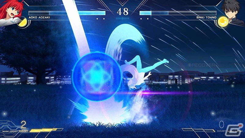 「MELTY BLOOD: TYPE LUMINA」蒼崎青子vs遠野志貴のゲームプレイ動画が公開！の画像4