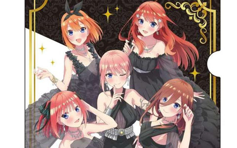 GRANUP「五等分の花嫁∬」（2期雑誌）A4クリアファイル（全2種）がAnimoで予約受付中