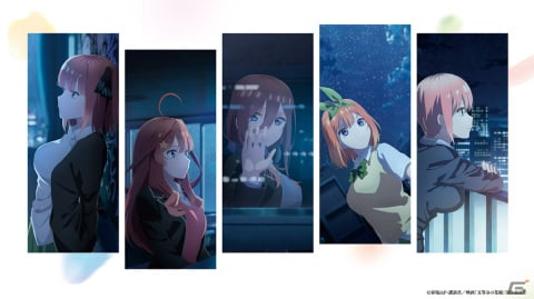 映画「五等分の花嫁」2022年5月20日公開決定！キービジュアル第2弾＆予告映像が公開の画像1