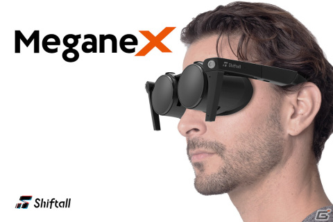 超軽量の6DoF対応VRヘッドセット「MeganeX」が発表！5.2K/10bit/HDRのディスプレイを搭載、SteamVRに対応の画像1