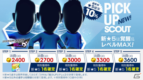 「サカつくRTW」得意戦術ポゼッションの新★5選手がレベルMAXで登場！「PICK UP SCOUT Vol.43」が実施の画像1