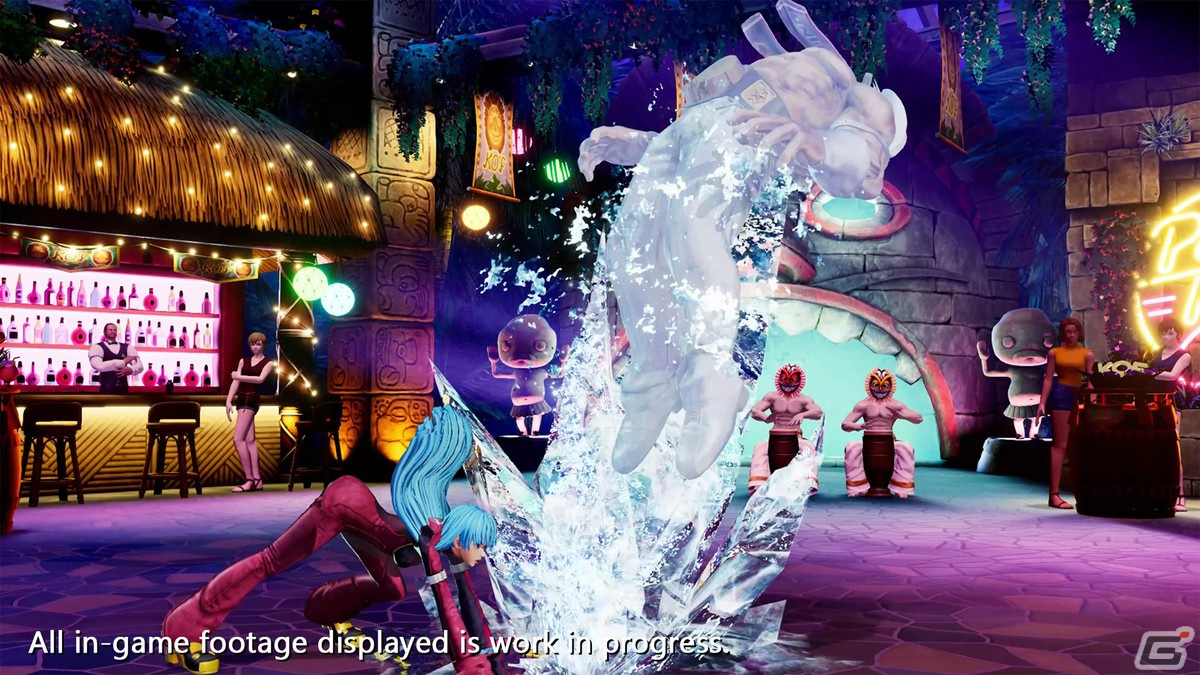 「THE KING OF FIGHTERS XV」空気中の水分を瞬時に凍らせる能力を持つ「クーラ・ダイアモンド」のキャラトレーラーが公開！の画像3