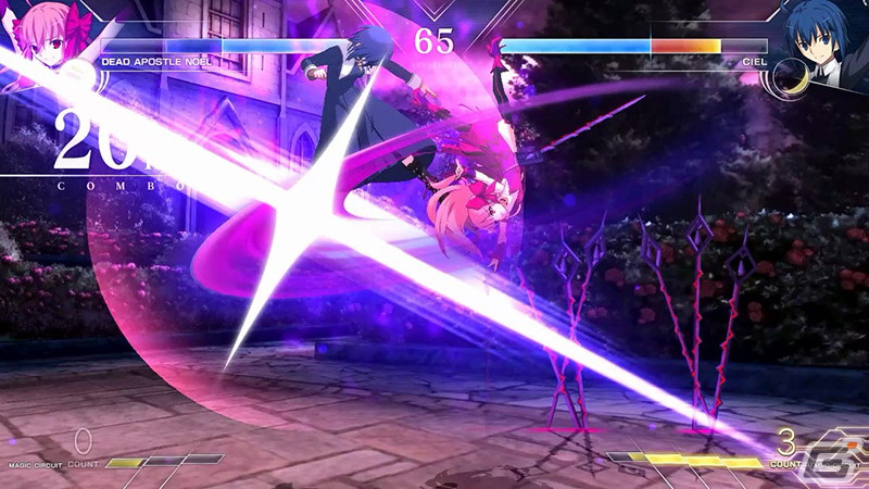 「MELTY BLOOD: TYPE LUMINA」死徒ノエルとシエルが対戦するゲームプレイ動画の第2弾が公開！の画像3