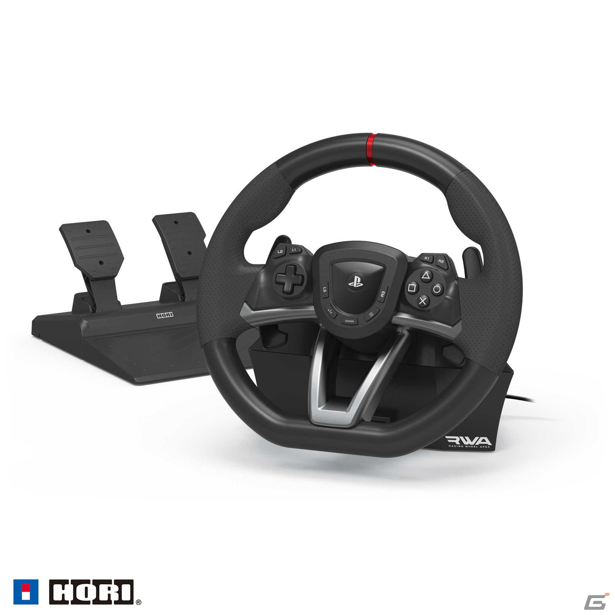 ステアリング型コントローラー「レーシングホイール エイペックス for PlayStation5/PlayStation4/PC」が2月に発売！の画像2