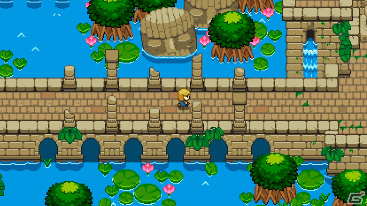 緻密なドット絵が魅力のゼルダ風アクションRPG「オーシャンズハート」のSwitch版が2月10日に配信決定！の画像4