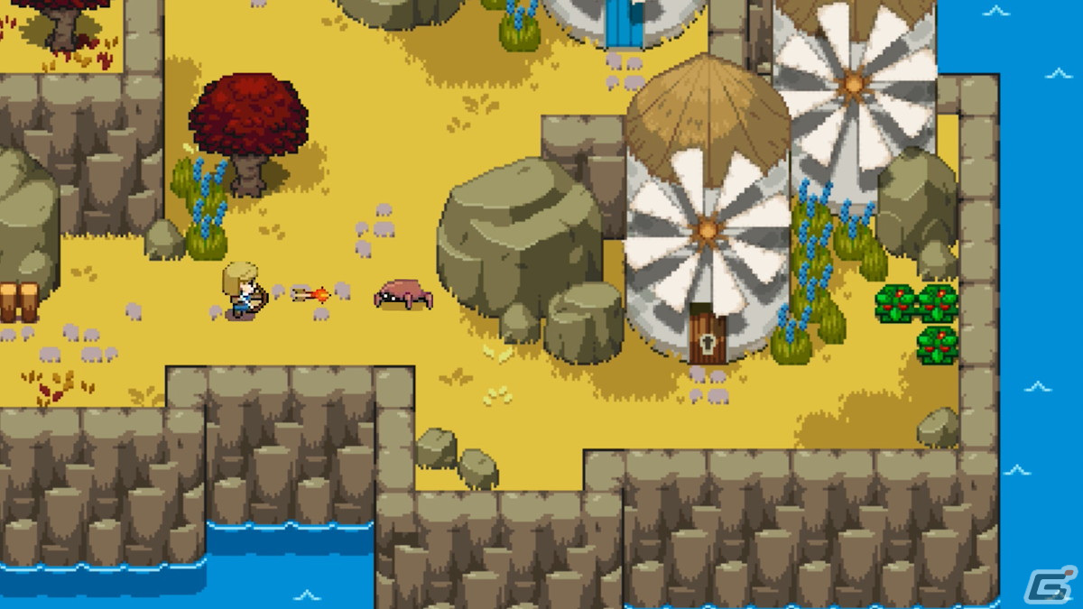 緻密なドット絵が魅力のゼルダ風アクションRPG「オーシャンズハート」のSwitch版が2月10日に配信決定！の画像9