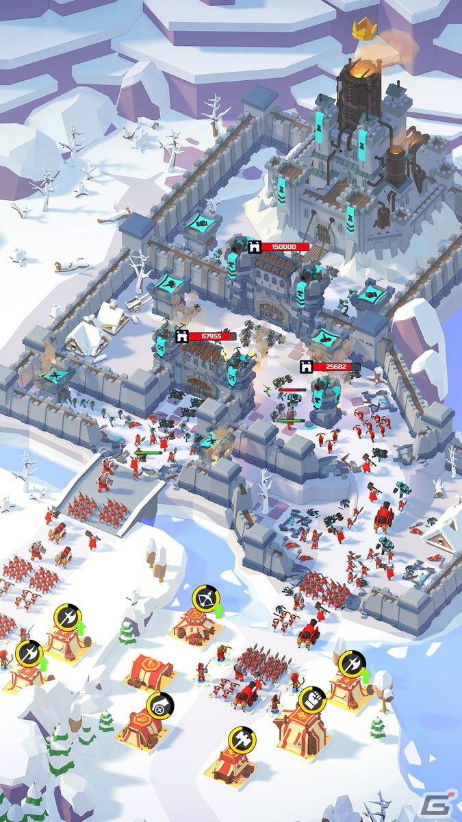 iOS/Android「Idle Siege」が配信開始！気軽に楽しめる中世風の放置系戦略ゲームの画像2