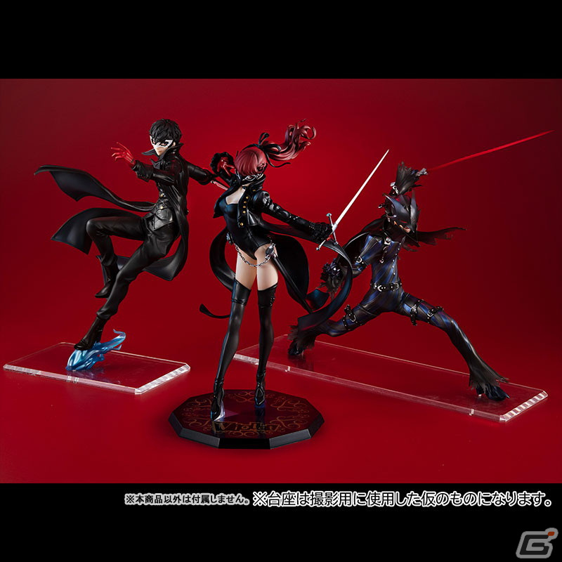 「ペルソナ5 ザ・ロイヤル」からジョーカーがフィギュア化！マスクのオンオフや武器の選択も可能の画像9
