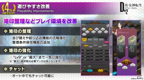 「D×2 真・女神転生リベレーション」新機能「始元超越」「デビコン」をはじめとした4周年大型アップデートの情報が公開！の画像13