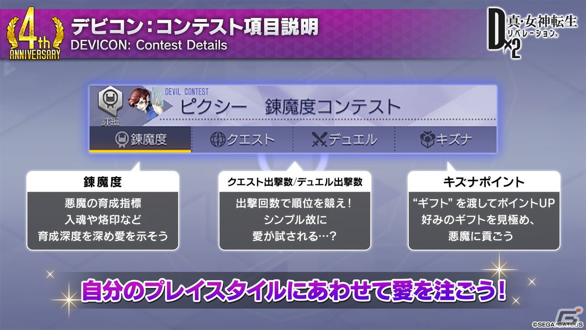 「D×2 真・女神転生リベレーション」新機能「始元超越」「デビコン」をはじめとした4周年大型アップデートの情報が公開！の画像18